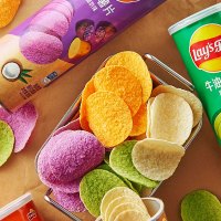 乐事无限 牛油果薯片 清甜芥末味 90克/罐