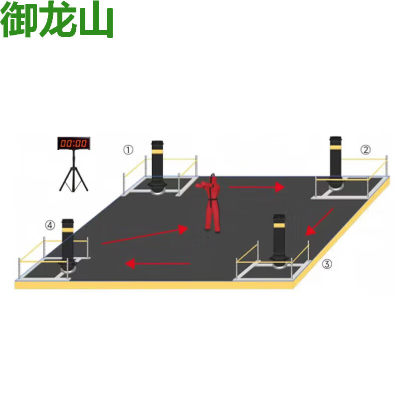 御龙山一体不倒翁沙袋高清大图