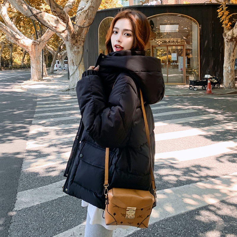 面包服短款羽绒棉衣棉服女韩版宽松秋冬季外套加厚棉袄2023年新款高清大图