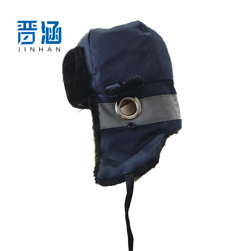 晋涵 棉帽 带耳孔/顶高清大图