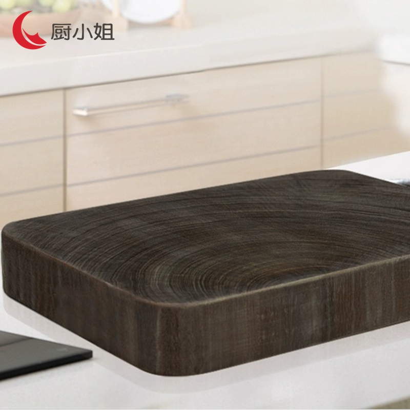 厨小姐耐裂整木菜板实木砧板50*35*3cm/个高清大图