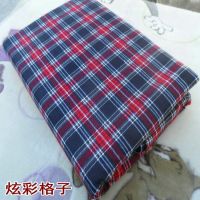 多规格纯棉绒布被套加厚单件1.8m冬季1.5单人被罩双人6x7全|炫彩格子纯棉绒布 160x200被套+同款枕套两只