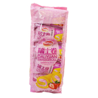 达利园瑞士卷草莓味 营养早餐零食面包饼干蛋糕 200g（10枚）