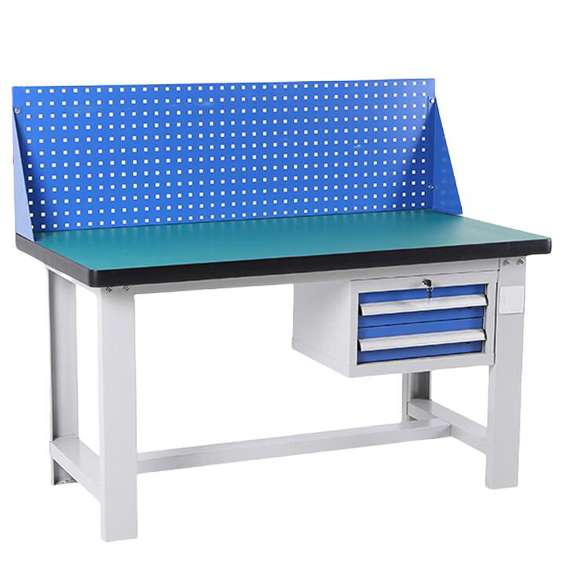 豫众诺 钳工操作台 单挂二抽1800*750*800mm 张高清大图