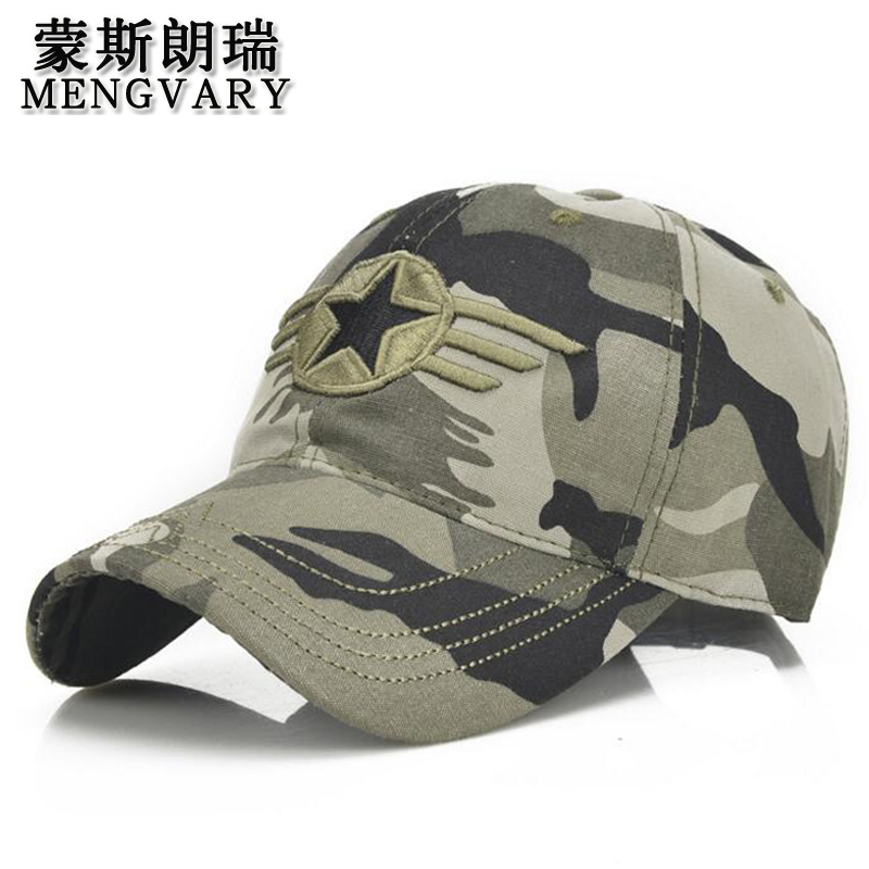 蒙斯朗瑞棒球帽男秋冬季户外运动迷彩帽子女韩版特种兵军迷训练鸭舌帽男遮阳 迷彩色