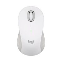 罗技(Logitech)M550无线蓝牙鼠标 办公蓝牙鼠标人体工学双模鼠标大小手可选男女通用 白色