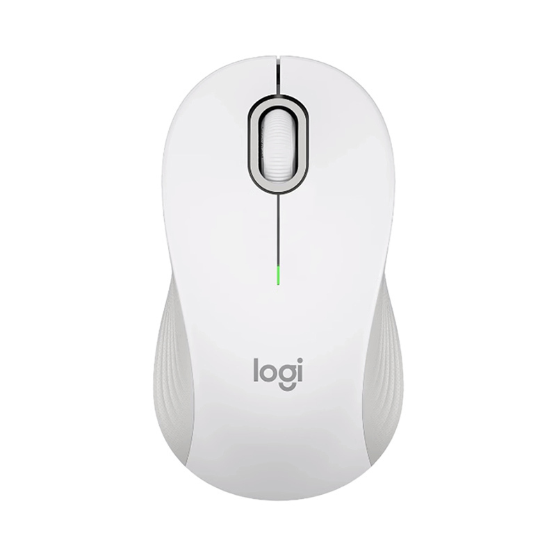 罗技(Logitech)M550无线蓝牙鼠标 办公蓝牙鼠标人体工学双模鼠标大小手可选男女通用 白色