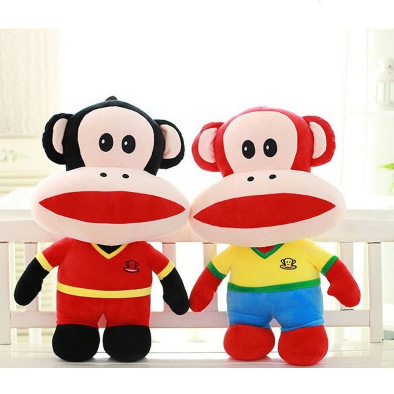 毛绒玩具定制创意大嘴卡通情侣猴子公仔儿童女生日