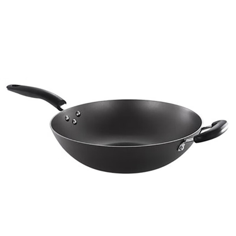 美的(Midea)CT32M14无涂层炒锅32cm(单位:个)黑色高清大图