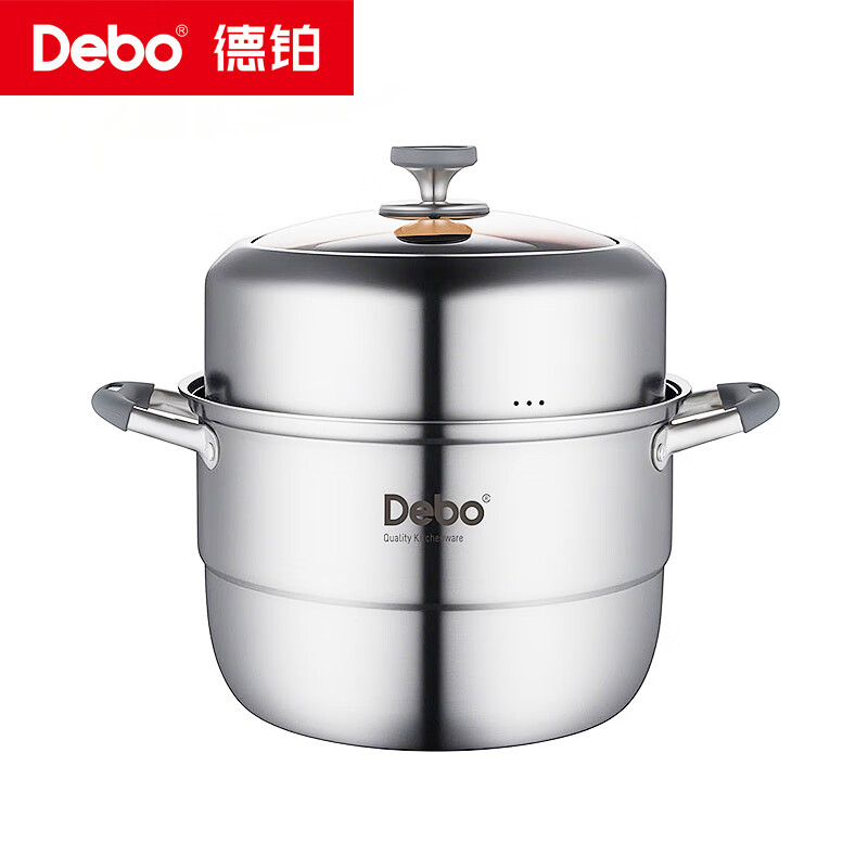德铂(Debo)黛布拉(蒸锅)DEP-958 口径:24cm 容量:6L