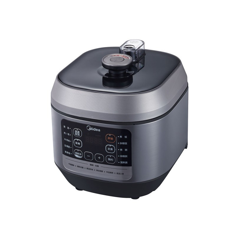 美的(Midea)电压力锅MY-60Q5-520电高压锅压力锅6升大容量家用智能压力煲双胆煮饭炖菜锅