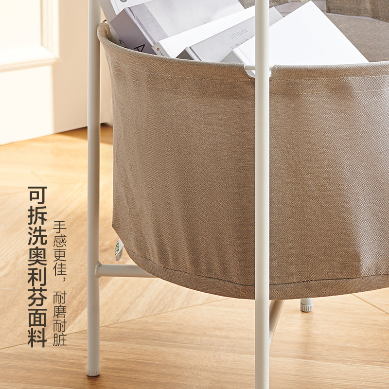 [休闲家具]全友家居边几客厅小茶几简约迷你方形沙发角几储物小桌子