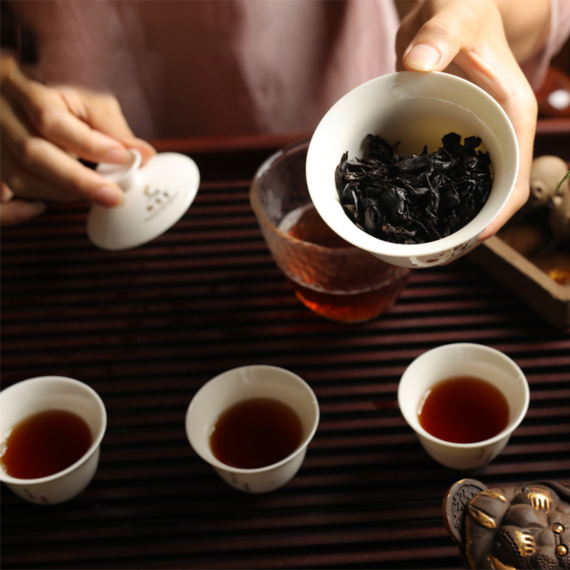 御蘭馨茗茶 武夷山岩茶大红袍 慧苑坑肉桂特级礼盒装小罐茶装乌龙茶茶叶150g