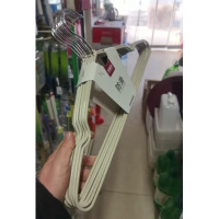 俏美丽包塑晾衣架 10个/组