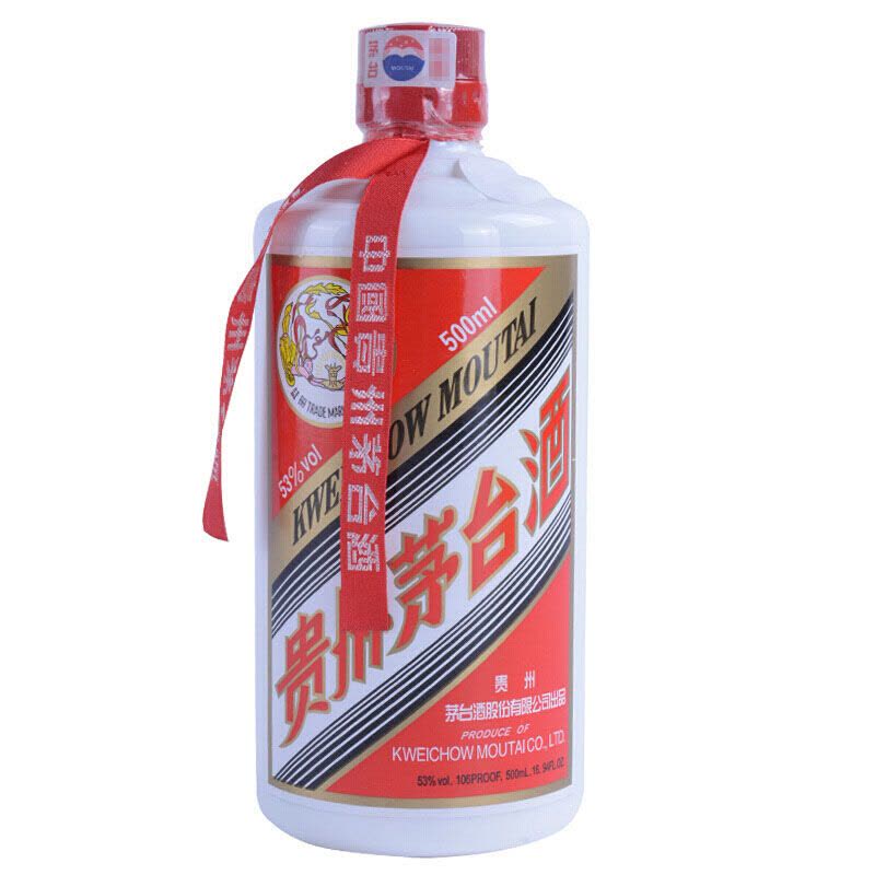 茅台贵州茅台酒飞天茅台2008年53度500ml(飞天/五星随机发货)酱香