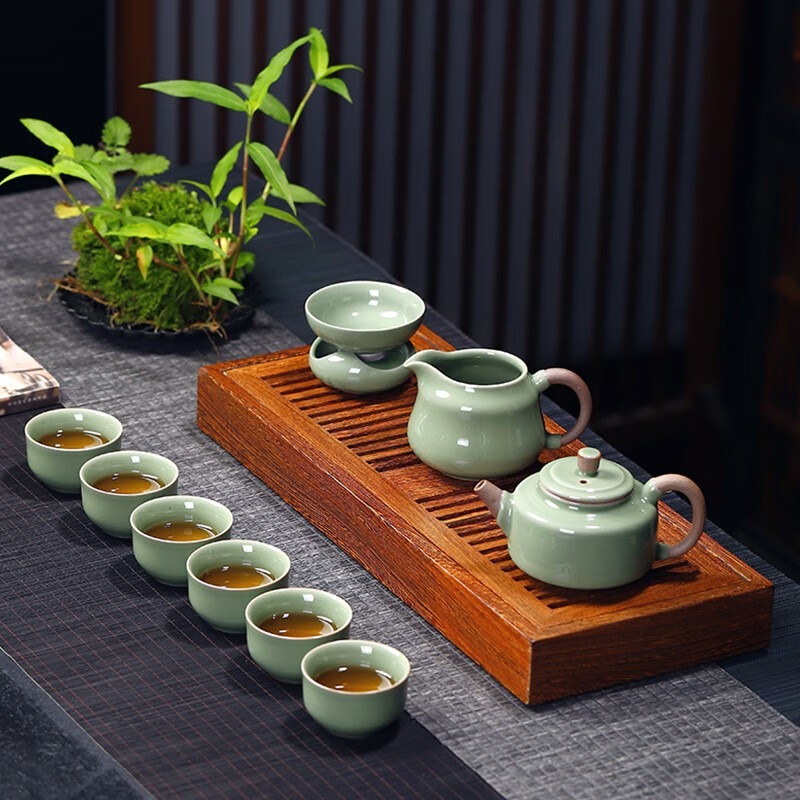 八方礼 德行天下龙泉官窑茶具 BFLLQGY2019-2_