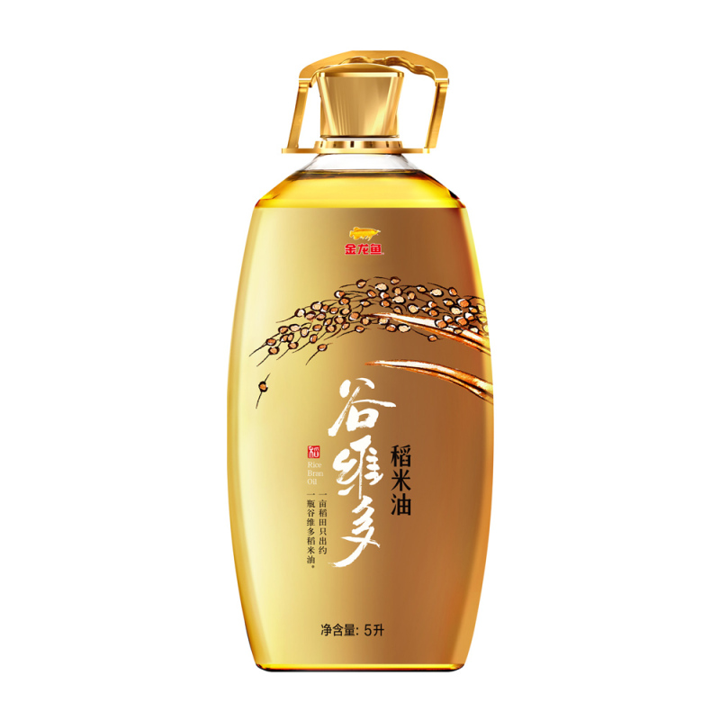 金龙鱼 谷维多 稻米 油 5L