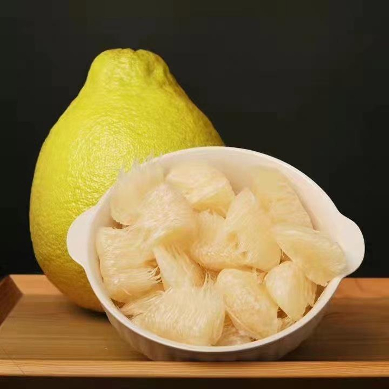 [熊猫鸟]新鲜沙田柚 白心柚 净重4.7斤 特大果 2个 新鲜柚子水果 蜜柚高清大图