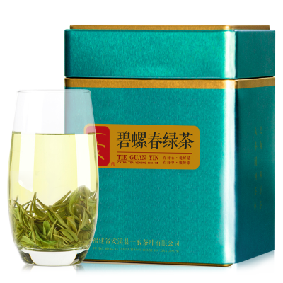 一农一级碧螺春125g/罐 绿茶茶叶 办公自用茶方罐