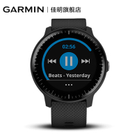 Garmin佳明vivoactive3 GPS定位智能运动手表跑步骑行游泳来电提醒睡眠监测50防水(VA3)（黑色音乐版）