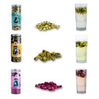 山海小将 清新花茶组合A 大麦茶柠檬片玫瑰花茉莉花决明子胎菊 美艳天使