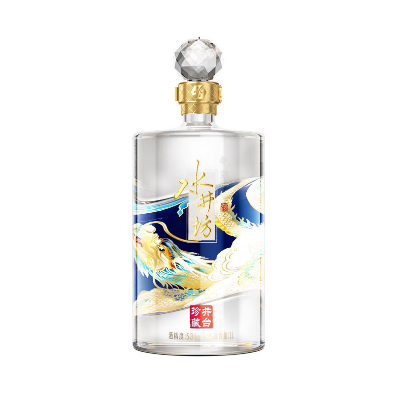 [水井坊]井台珍藏版(龙)53度 1000ml*1瓶 浓香型白酒高清大图