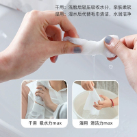 洁丽雅一次性洗脸巾擦脸巾男女家用洁面加厚吸水卸妆棉柔巾抽取式