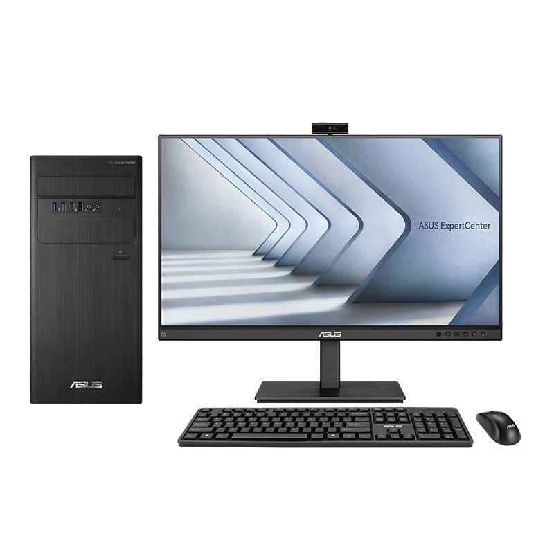 华硕(ASUS)商用台式电脑 弘道D700TE 27英寸(I9-13900 32G 1T+512G 12GG WIN11)