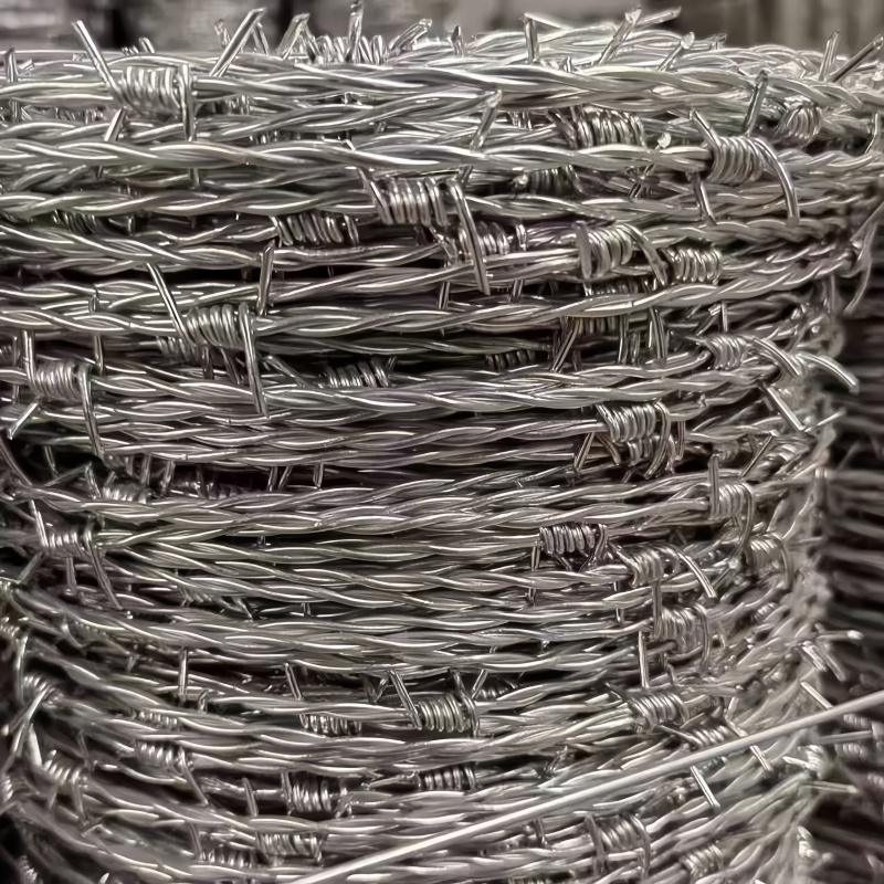 日目 刺丝滚笼 纯钢丝刺绳 热镀2.3mm*100m/卷高清大图