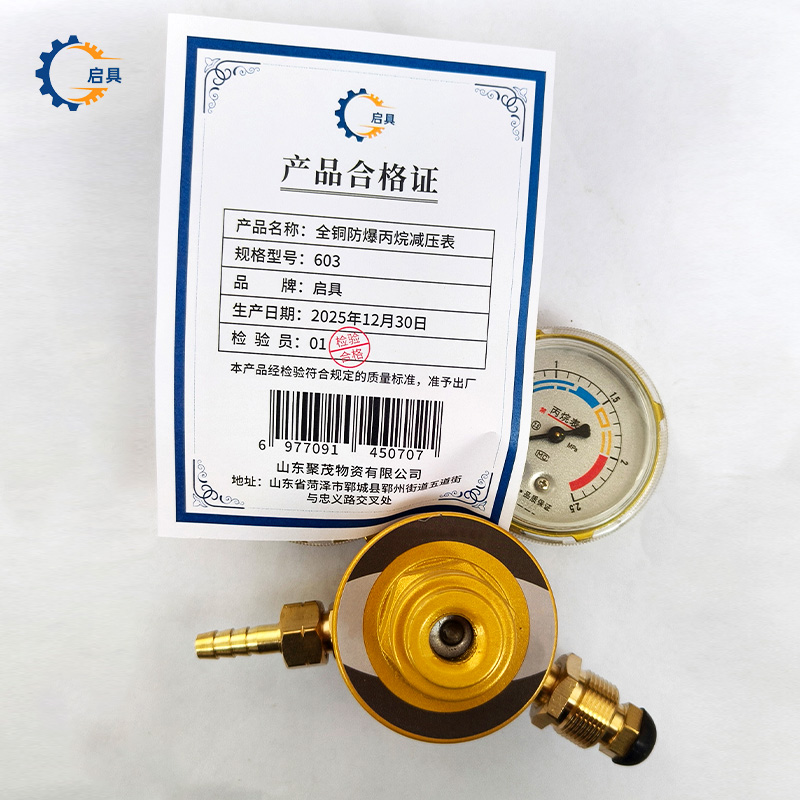 启具全铜防爆丙烷减压表 603 个高清大图