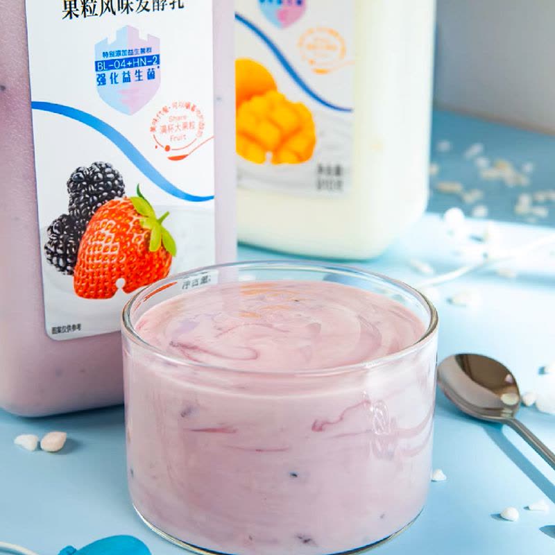 新希望活润大桶酸奶草莓桑葚黄桃芒果口味低温酸奶图片