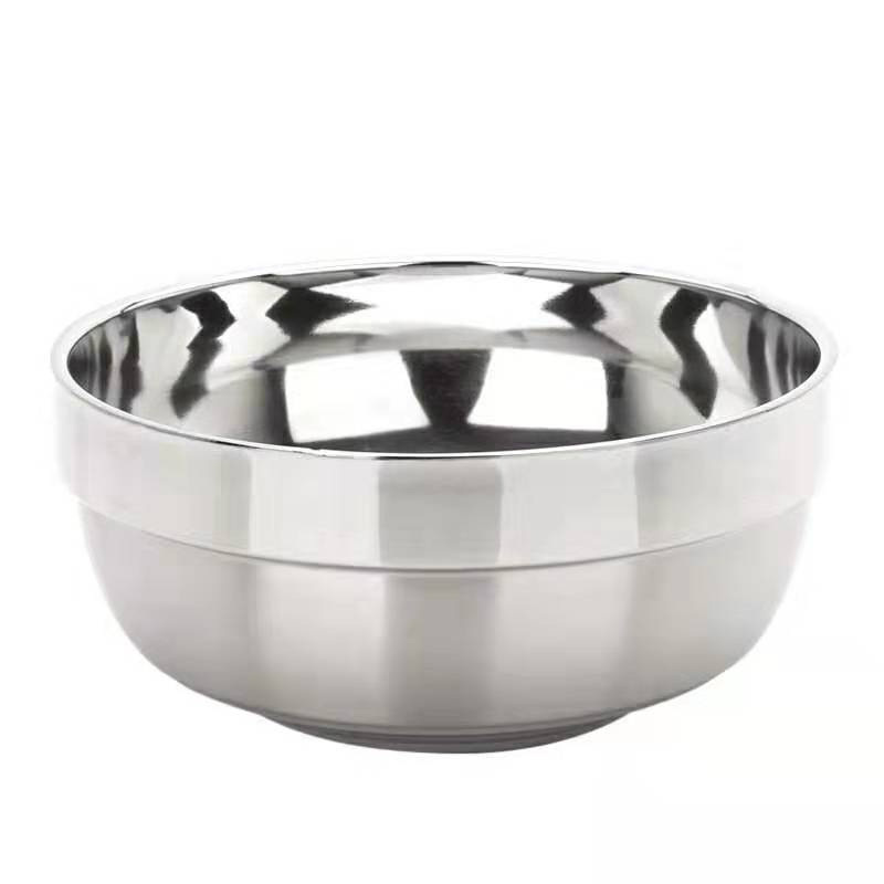 企购优品 加厚不锈钢碗 14cm