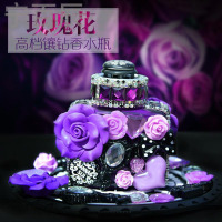 宁百辰汽车香水座式车载摆件玫瑰花女高档创意车上装饰用品车内饰品摆件