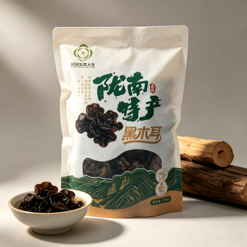 和谐幸福人生 黑木耳 250g 袋高清大图