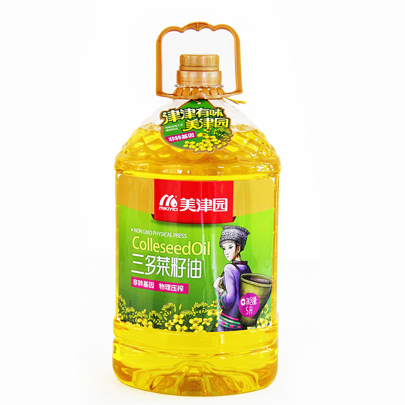 三多菜籽油5L