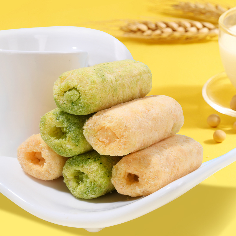 凡秀色小田米谷棒能量棒休闲零食办公室小吃膨化食品280g整箱