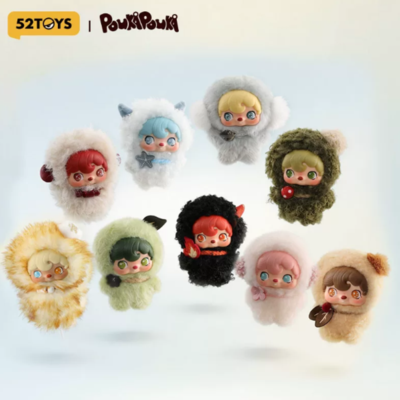 52TOYS[周柯宇代言]POUKA寰宇之灵搪胶毛绒盲盒高清大图