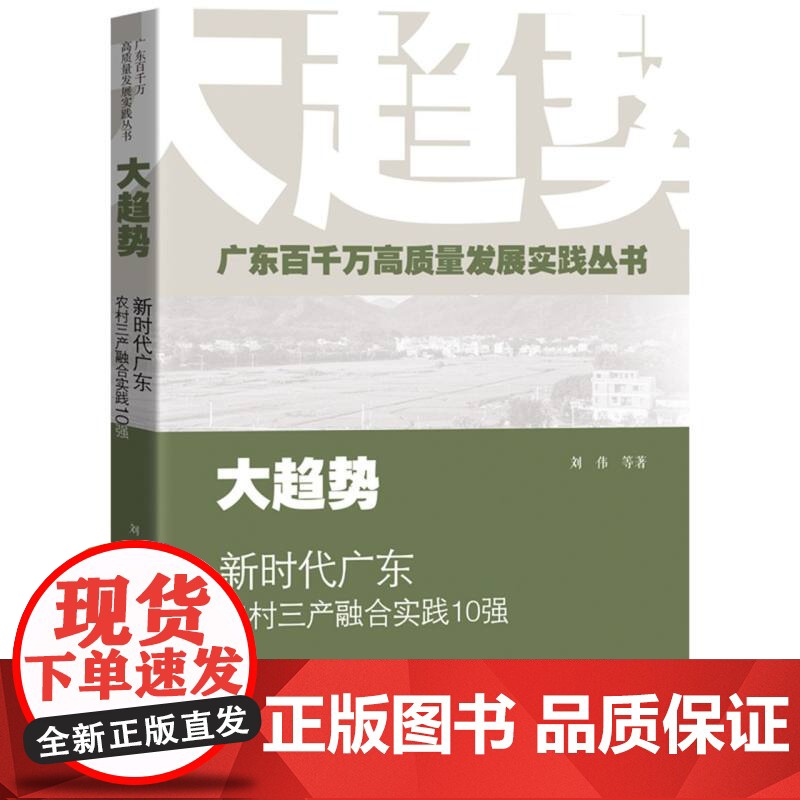 大趋势:新时代广东农村三产融合实践10强高清大图