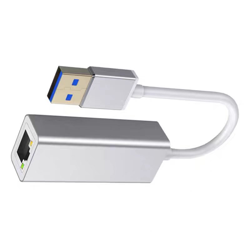 迅乘 ZJK-01 网络转接头 USB转RJ45千兆网口 1个高清大图