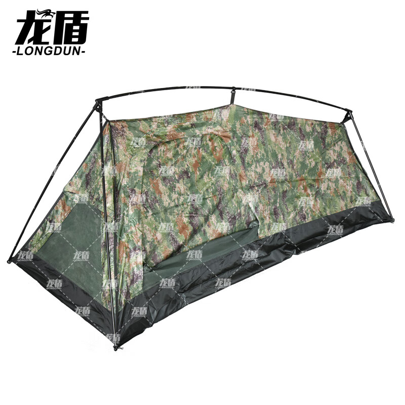 龙盾 QSY-T001防红外热成像仪雨衣式单人帐篷 迷彩丛林星空