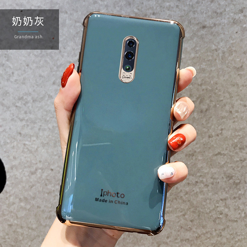 opporeno2手机壳opporeno保护硅胶套reno2z网红祖母绿镜头reno奶奶灰