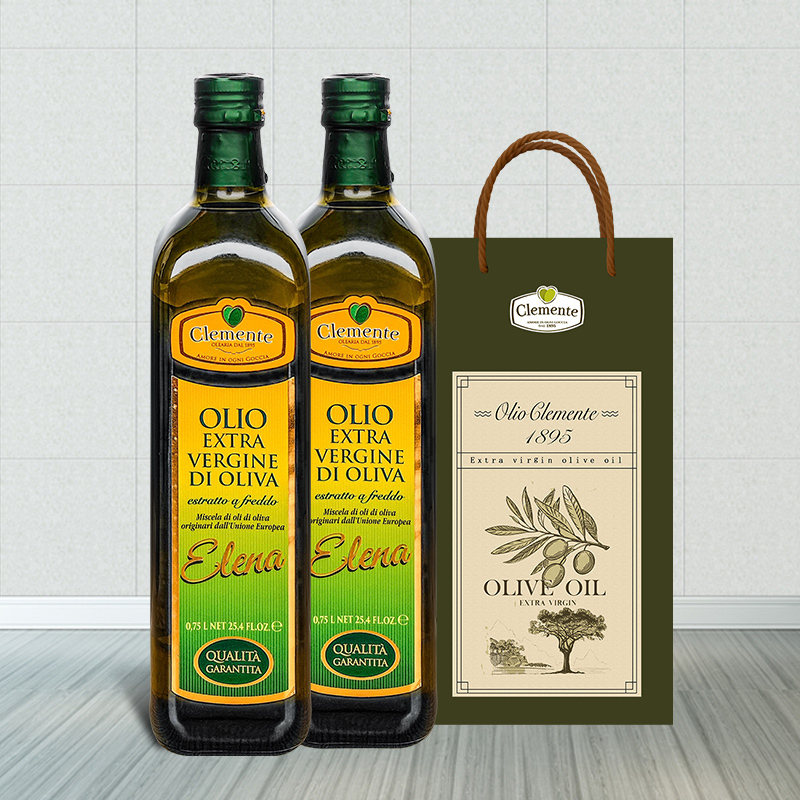 意大利clemente特级初榨橄榄油健身纯正750ml