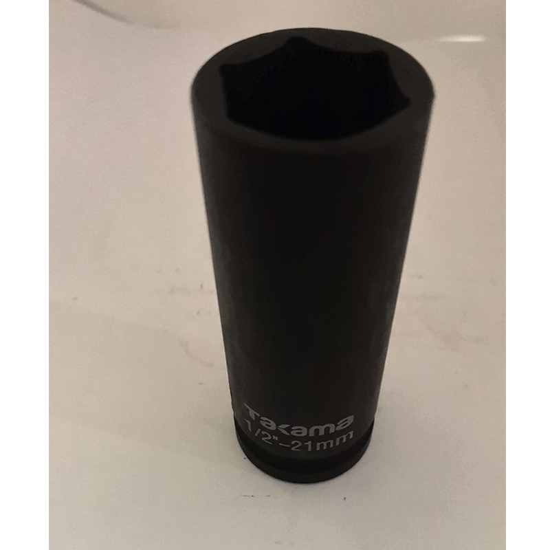 高松(takama)加长套筒头(1/2方12.5mm六角系列)711021 21mm/1个高清大图