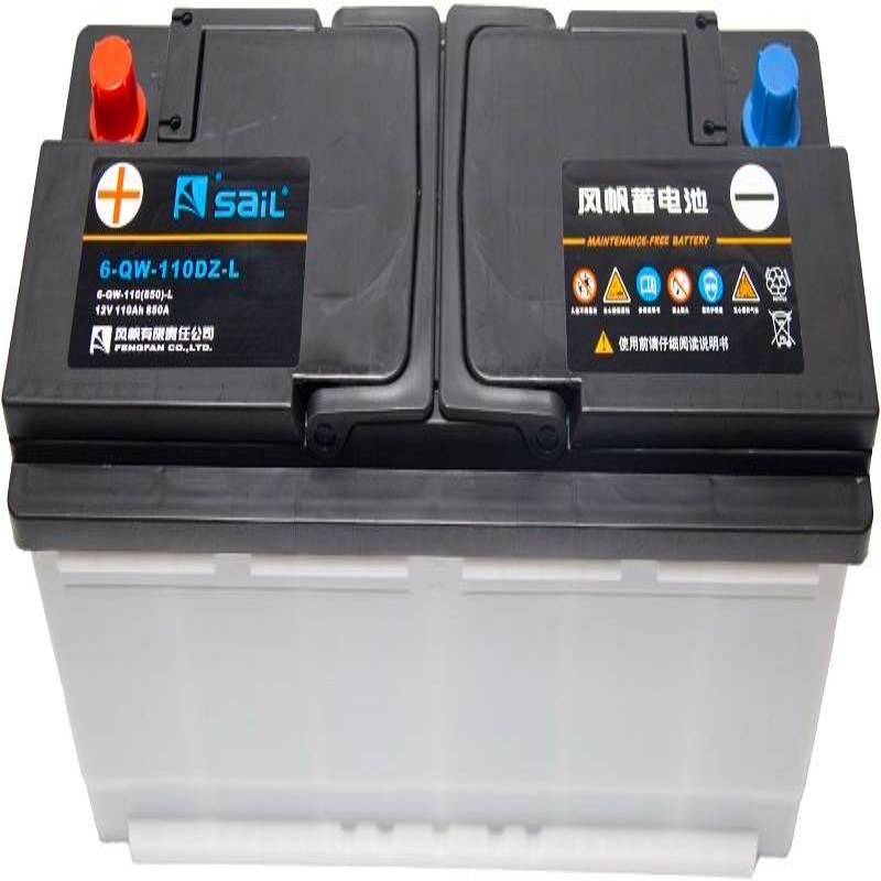 风帆(sail)免维护蓄电池 6-QW-110 12V110Ah(只)高清大图