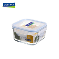 GLASSLOCK钢化耐热玻璃保鲜盒储物罐收纳盒三件套GL832