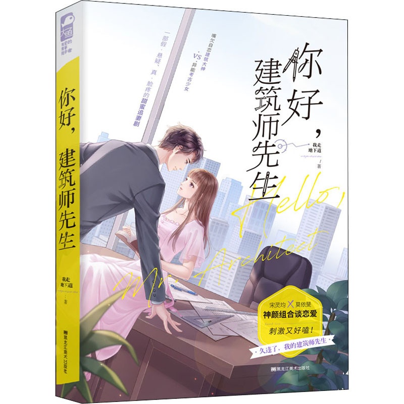 [醉染正版]你好建筑师先生 我走地下道 大鱼文化现代都市青春文学建筑师考古爱情高甜宠文言情小说女生系列书籍高清大图