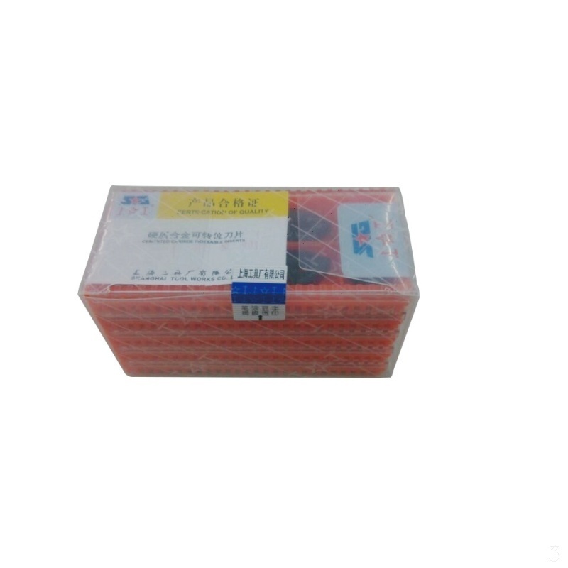 上工 Shanggong TCMT110204-HF SPC215 硬质合金可转位刀片(包装数量 10个)