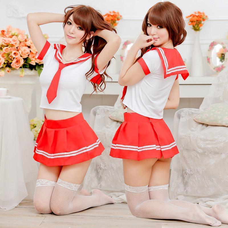 可爱学生制服诱惑情趣内衣装扮秀性感内衣短裙制服诱惑装