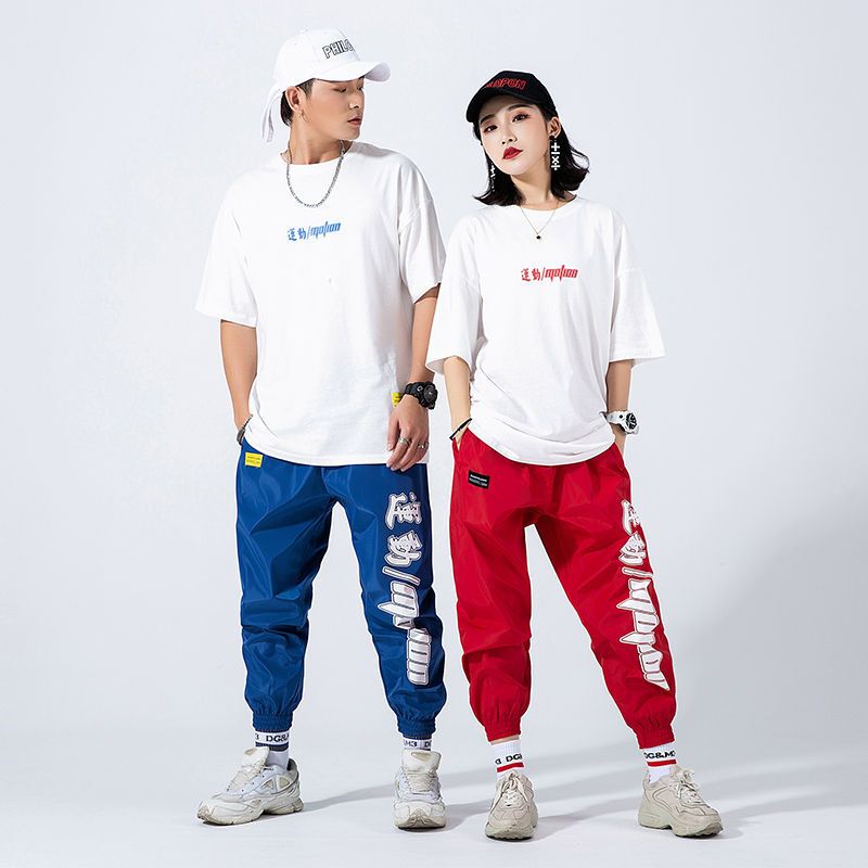 梵克公牛国嘻哈套装男夏季网红痞帅流运动服学生休闲牌情侣装两件套