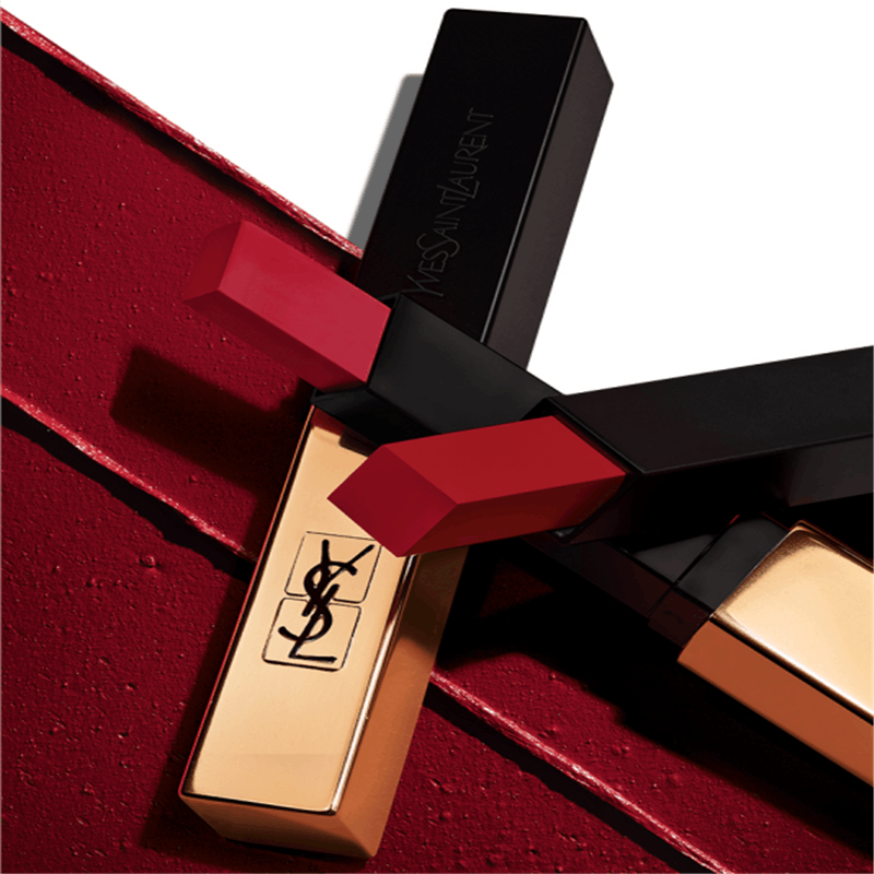 圣罗兰(YSL)新款小金条口红 哑光细管唇膏断货色#28胡萝卜色 不易掉色气质显白不挑皮2.2g图片